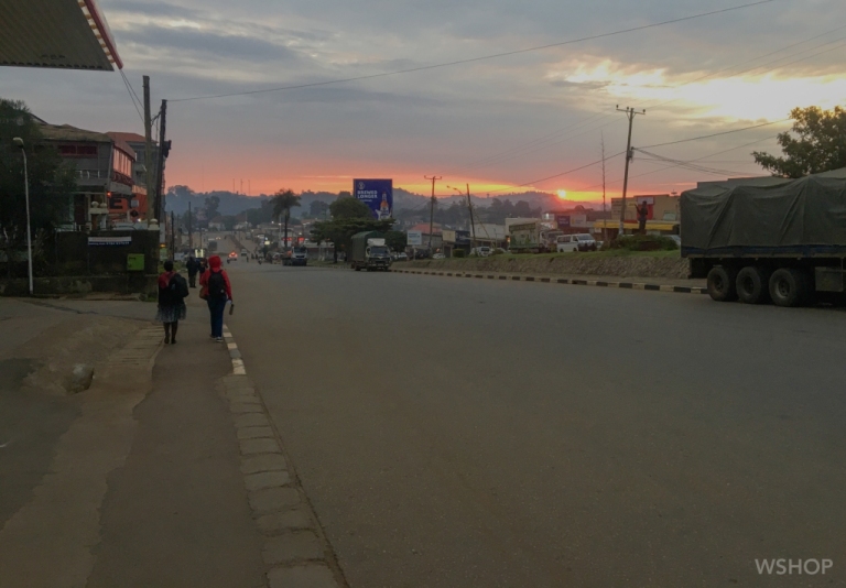 Early rise in Fort portal